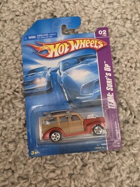1940 Ford Woddie. Surf's Up. Hot Wheels.
